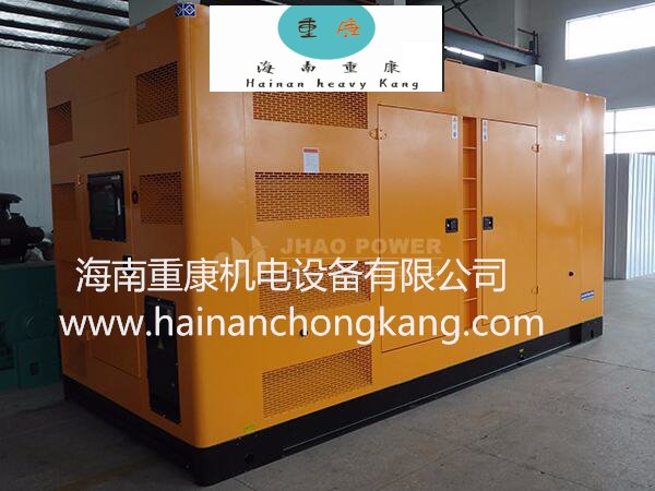 三亚海滨药业公司安装康明斯600KW现场